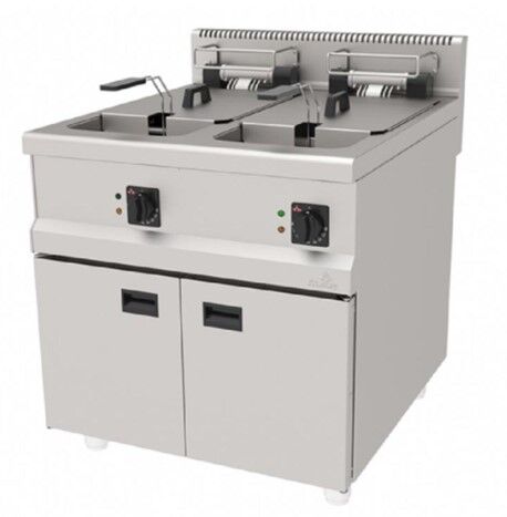 ATALAY FRİTÖZ DOLAPLI ÇİFT SEPET GAZLI AGF-870