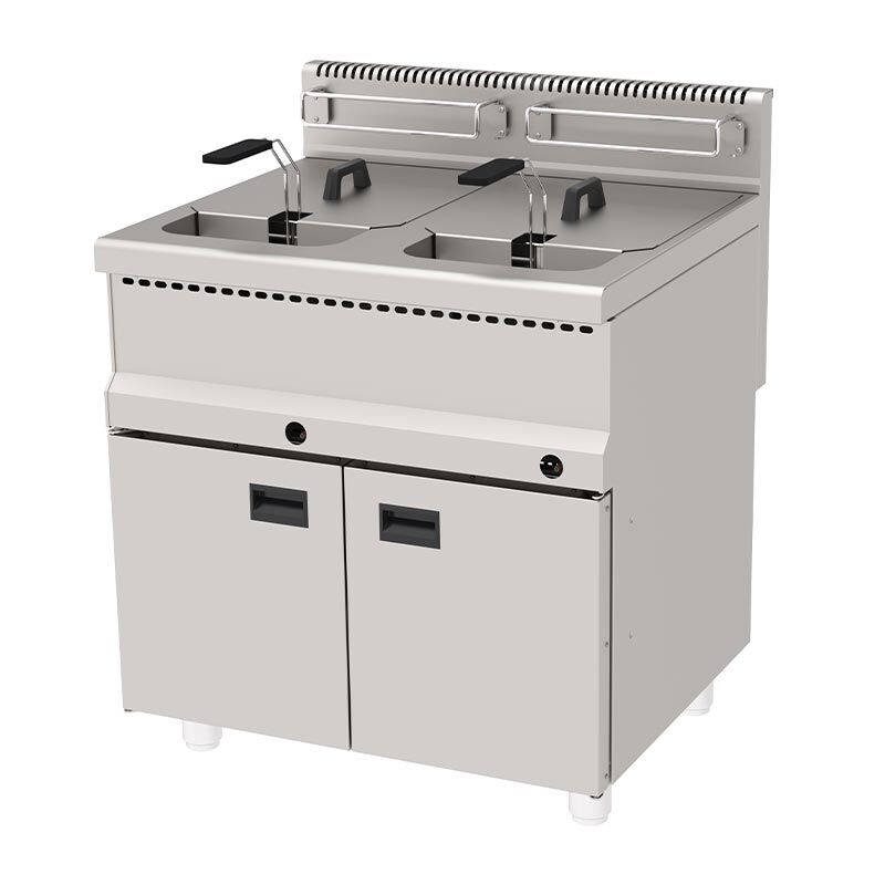 ATALAY FRİTÖZ DOLAPLI ÇİFT SEPET GAZLI AGF-870