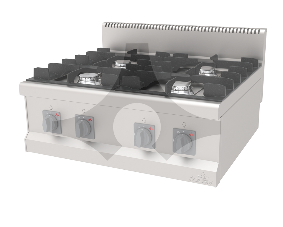 ATALAY OCAK SETÜSTÜ 4 BEKLİ GAZLI AGO-870